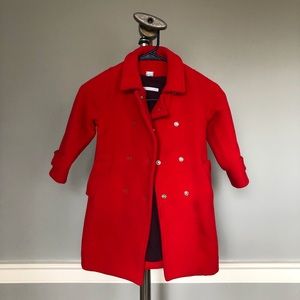Girls wool coat